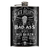 Jacks Inn 54 Bad Ass Flask