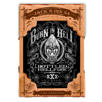 Jacks Inn 54 Burn in Hell Flask