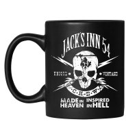 Jacks Inn 54 Crew Tasse schwarz matt