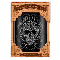 Jacks Inn 54 Florish Skull Flachmann