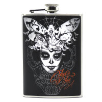 Jacks Inn 54 Mariposa Muerta Flask