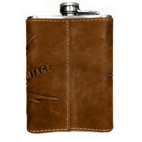 Jacks Inn 54 Painkiller Flachmann dunkelbraun