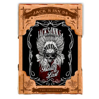 Jacks Inn 54 Indian Skull Flask