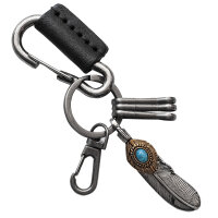 Onyx Feather Keyholder