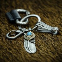 Onyx Feather Keyholder