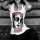 Jacks Inn 54 Day of the Dead Tanktop weiß