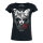 Jacks Inn 54 Mariposa Muerta Girlie Shirt schwarz