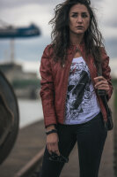 Jacks Inn 54 Skulln Roses Tanktop weiß