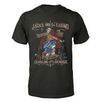 Jacks Inn 54 CASINO T-Shirt schwarz