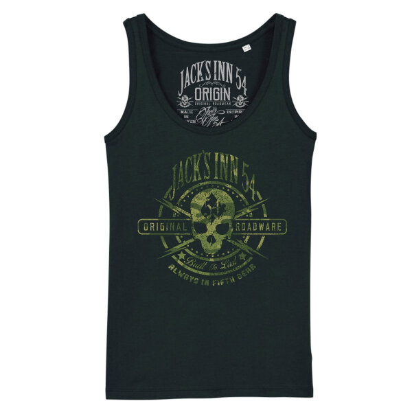 Jack’s Inn 54 CAMOUFLAGE Tanktop schwarz