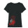 Jacks Inn 54 Fleur de Lis Girlie Shirt schwarz