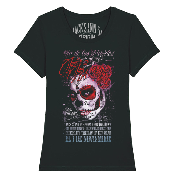 Jacks Inn 54 Esmeralda Girlie Shirt schwarz