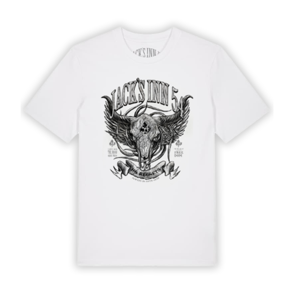 Jacks Inn 54 Holy Cow  T-Shirt weiß