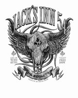 Jacks Inn 54 Holy Cow  T-Shirt weiß