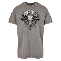 Jacks Inn 54 Grey Longhorn T-Shirt anthracite