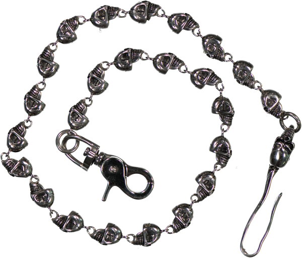 Wallet Chain Skull small